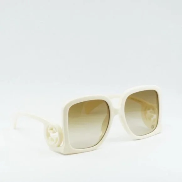 GUCCI Ivory Sunglasses NWT great gift 🎁 🤍 - Picture 4 of 16